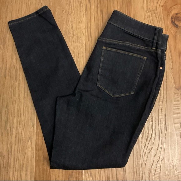 Chico’s Dark Denim Straight Leg - Picture 2 of 5